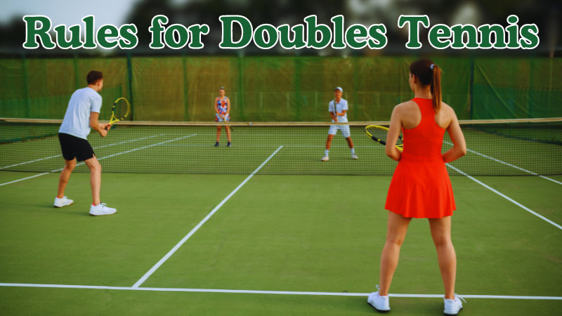 Rules for Doubles Tennis
