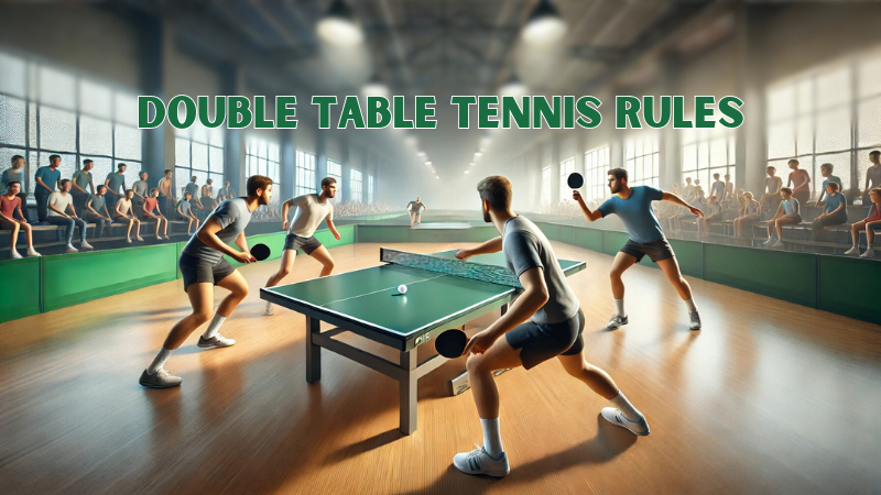 Double Table Tennis Rules